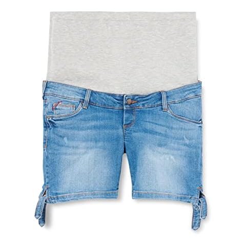 MAMALICIOUS Mlcadiz Slim Bow Shorts A. Pantalones Cortos premamá Cover