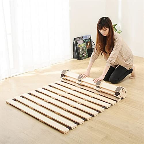 Suporte de cama de madeira maciça estilo japonês ripas para móveis de quarto de tatame 800/900/1000/