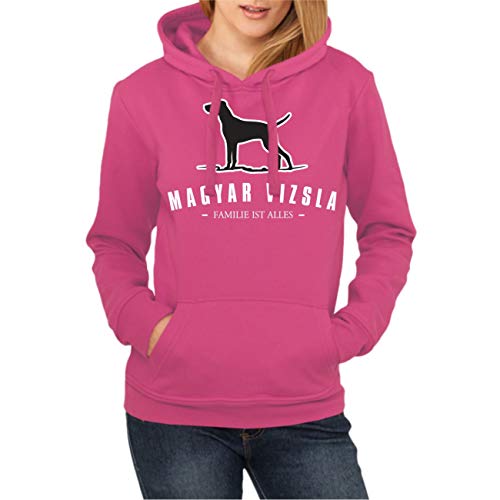 Spaß Kostet Frauen und Damen Kapuzenpullover Magyar Vizsla Größe XS - XXL