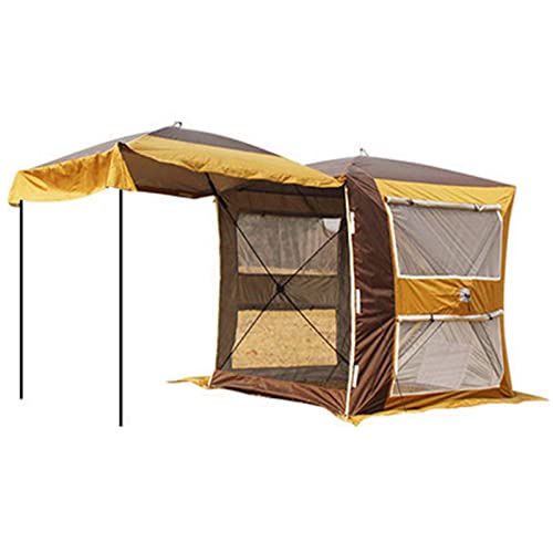 YJYJY Tienda de campaña para vehículos | Carpas Plegables traseras Ligeras y portátiles para caravanas, SUV, Hatchback, minivans y sedán.