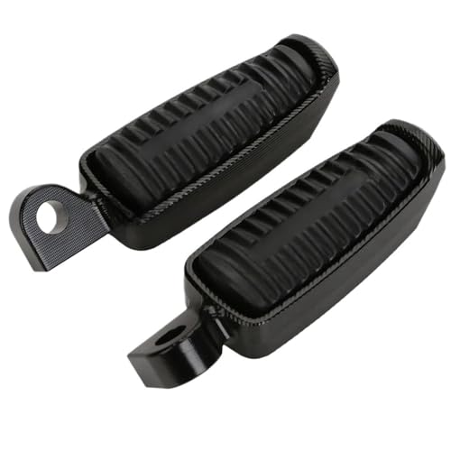 Repose-pieds moto pour Harley Sportster réduisant les vibrations grâce à l'aluminium noir