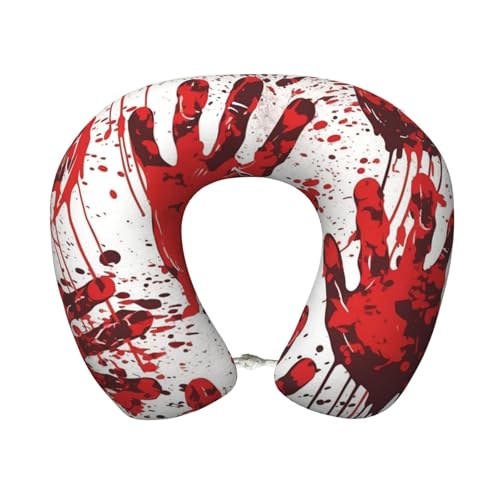 Almohada u en forma de U Memory Foam 30 cm x 25 cm miniatura 1