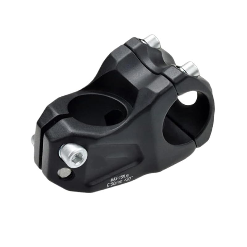 Attacco Manubrio MTB Attacco Manubrio for Bicicletta da 30 Gradi, Attacco inclinabile for Bici Strada, Tubo 31,8 x 28,6 mm, Parti for Ciclismo