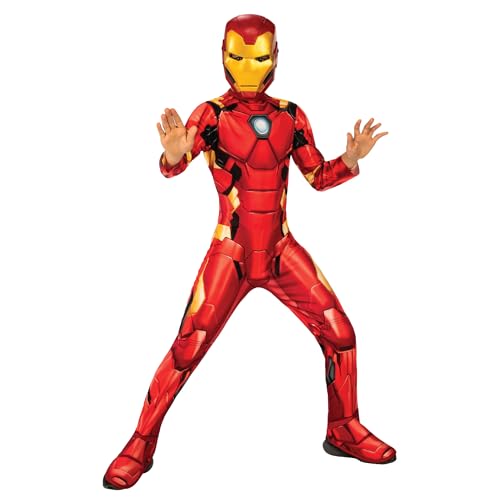Rubies 301732XS Iron Man Child's Costume Kids Fancy Dress, Boys, Multi, 5-6 Years Halloween
