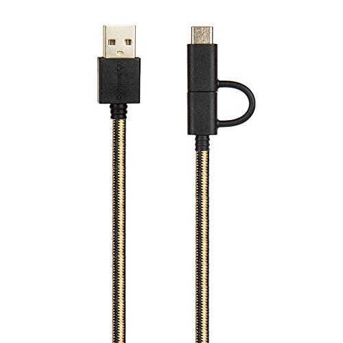 Stuffcool Duo Micro USB Cable with USB C Pin - Black (B01GRPFJU2) Amazon Price History, Amazon Price Tracker