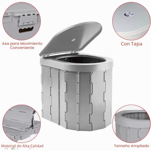 La Mejor Lista de Baño portatil del mes. 17 baño portatil marca ABENNLY (2)