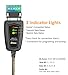 DTECH USB to RS485 Adapter RS422 Cable Serial Port with CP2102 Chip Terminal Board LED Lights Ferrite Core for Windows 11 10 8 7 XP Mac (1.5 Feet)
