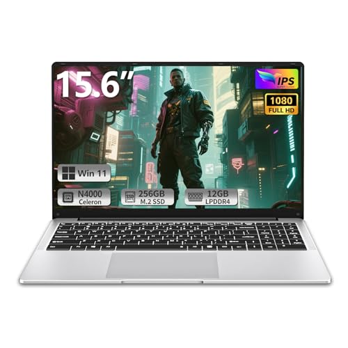 [Display Full HD immersivo con ampio angolo di visione] Questo notebook dispone di uno schermo IPS Full HD da 15,6 pollici con risoluzione 1920x1080 e angolo di visione di 178°, garantendo immagini nitide e colori vividi da qualsiasi prospettiva. Il formato 16:9 e le cornici ultrasottili massimizzano l'area visibile, offrendo un'esperienza confortevole e immersiva sia per contenuti multimediali, editing video o navigazione web. Questo computer portatile protegge efficacemente la vista mentre ti godi le tue attività preferite.