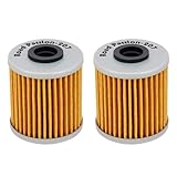Road passion Oil Filter 16510-35G00 Replacement for KX250 KX450 X Suzuki EVO 250 300 Sport 2 4