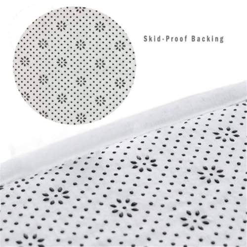 Tapis de salon vert forêt 3D pour chambre et bureau déco nature zen