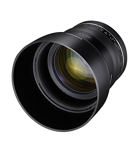 Image of Samyang XP 85mm F1.2 Lens for Canon AE, Black