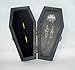 Wedding Party Ceremony Gothic Wicca Coffin Tombstone Ring Bearer Pillow Box