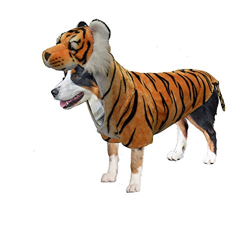Amazing Pet Products 54936 Tiger Wannabe Dog Coat, X-Small