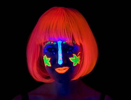 Eulenspiegel 420201 - Neon-Effekt-Farbe, grün, 12ml