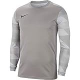 NIKE Park IV Goalie Portero Camiseta De Manga Larga, Hombre, Estaño Gris/Blanco/Negro, XL