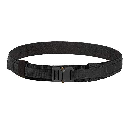 Helikon-Tex Cobra Ceinture modulaire de gamme (45 mm) compatible PALS/MOLLE - Noir, Noir