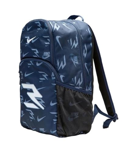 Nike Mochila com 3 marcas – azul marinho – 30 L, Azul, One Size, Mochila para laptop para uso diário