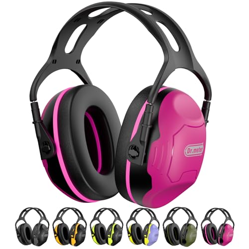 Dr.meter Hearing Protection Ear Muffs, Ear Protection for Adults Kids 34dB