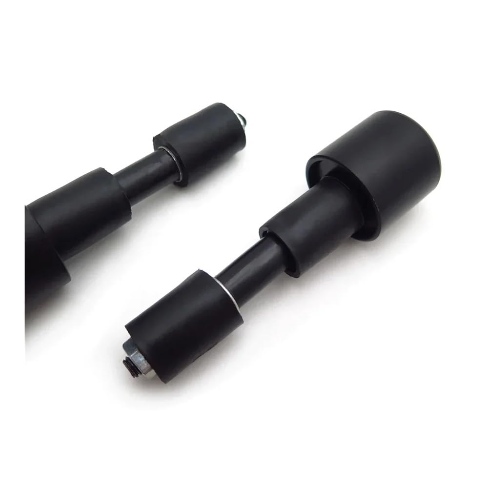 Ricambi per motociclette, tappi terminali per manubrio antivibrazioni da 22 mm, neri