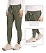 Med Couture Scrub Pants for Women Cargo Jogger Bottoms with 5 Pockets, Lightweight, Ultra Soft, 2-Way Stretch Fabric - MC7710, L Petite, Olive