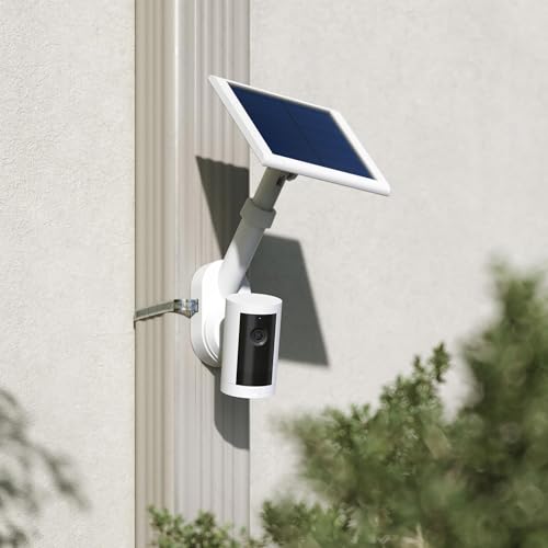 Image of All-New Ring Pole and Wall Mount for Cameras and Solar Panels, White