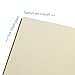 newestor Travelers Notebook Inserts - Blank Paper Notebooks for Standard Size Travelers Notebook, Set of 3, Total 192 Pages, 8.25 x 4.25 Inches