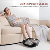 COMFIER Foot Massager with Shiatsu, Deep Kneading, Vibration, Rolling, Compression, Heated Foot Massager for Plantar Fasciitis, Multi Modes Settings, Remote Control, Birthday Gifts for Women Men - Image 4