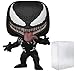 POP Marvel: Venom 2 Let There Be Carnage - Venom [Eddie Brock] Funko Pop! Vinyl Figure (Bundled with Compatible Pop Box Protector Case) Multicolored 3.75 inches