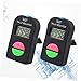 ERINGOGO 2Pcs Four LED Display Digital Counter Reversible Plus Minus Tally Counter with Sound for Precise Counting Various Settings
