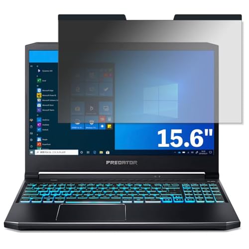 acer PH315-53-A76Y6 (Predator Helios 300) 15.6インチ 16:9 対応 マグネット式 覗き見防止フィルム プライバシーフィルター ブルーライトカット 反射防止 PC パソコン ノートブック のぞき見防止 画面保護