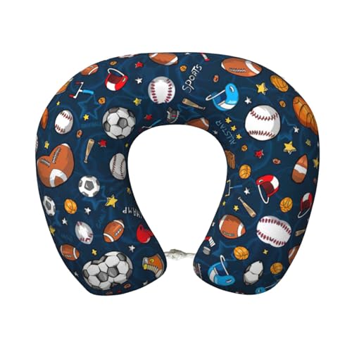 Almohada de poliéster para cuello con soporte ajustable miniatura 1