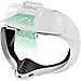 KKCOBVR K2 Cubierta Frontal del Ventilador de refrigeración con Almohadilla de Interfaz Facial de Cuero PU Compatible con el Enfriador de Ventilador Quest 2, Alivia el empañamiento de la Lente