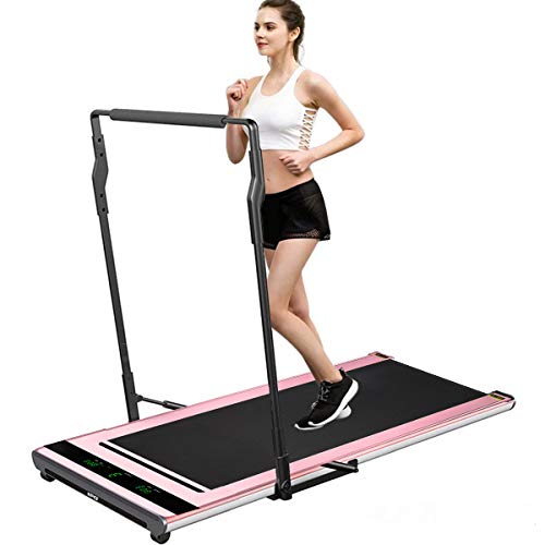 Bkisy Walking Desk Treadmill Intelligent Speed Control Compact