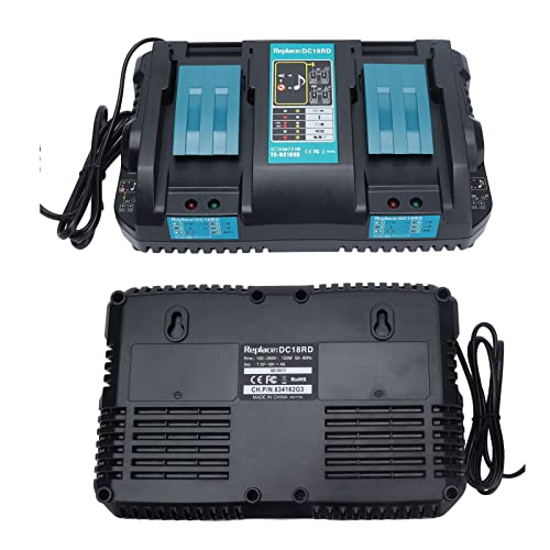 Carregador de bateria de íons de lítio, carregador de porta dupla confiável de alto desempenho 100-2