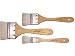 3 Large Area Soft Wash Paint Brushes~gesso, Basecoating