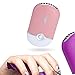 MISMXC Eyelash Fan,Rechargeable Handheld Mini Fan Lash Dryer with Built in Sponge,Perfect for Eyelash Extension Application…