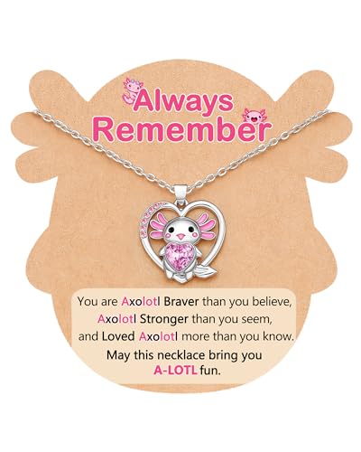 Always Remember You're Loved – Axolotl Gifts for Girls