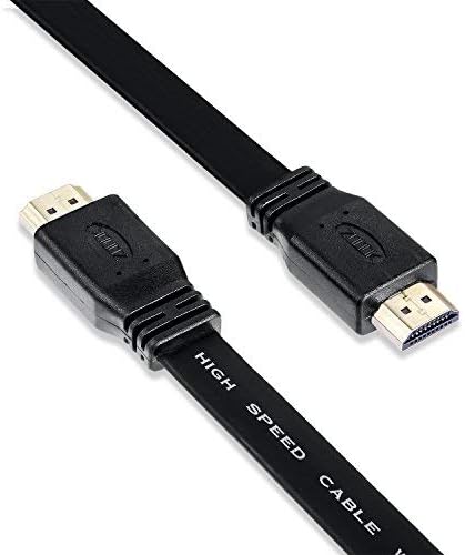 Zoook ZT-HDF5M Ultra Flat High Speed HDMI Cable with Ethernet (Black)