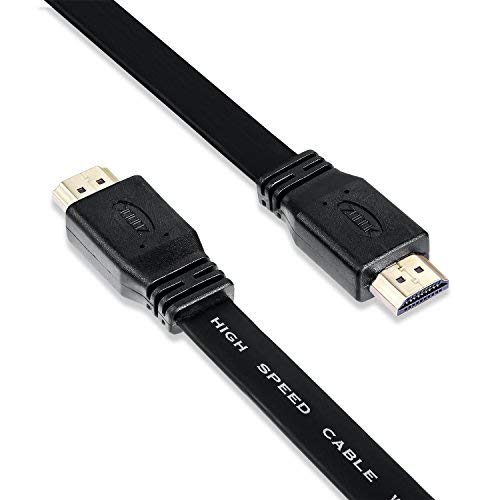 Zoook ZT-HDF5M Ultra Flat High Speed HDMI Cable with Ethernet (Black)