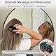 FREATECH Kopfhaut Massagebürste Shampoo Bürste für Haarwäsche, Kopfmassage und Haarwachstum, Silikonkamm Pflege Haarwurzel und entfernen Schuppen, Schwarz