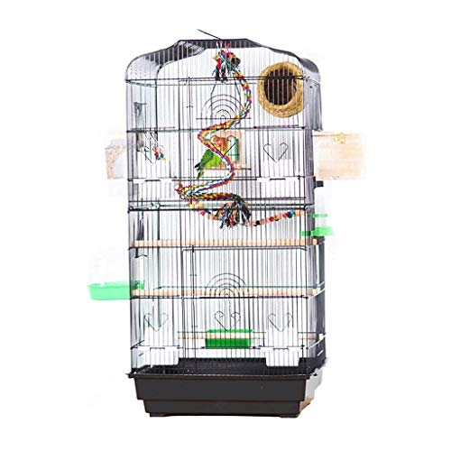 Volière en fer forgé de haute qualité cage pour perroquet et oiseaux de prestige - 2