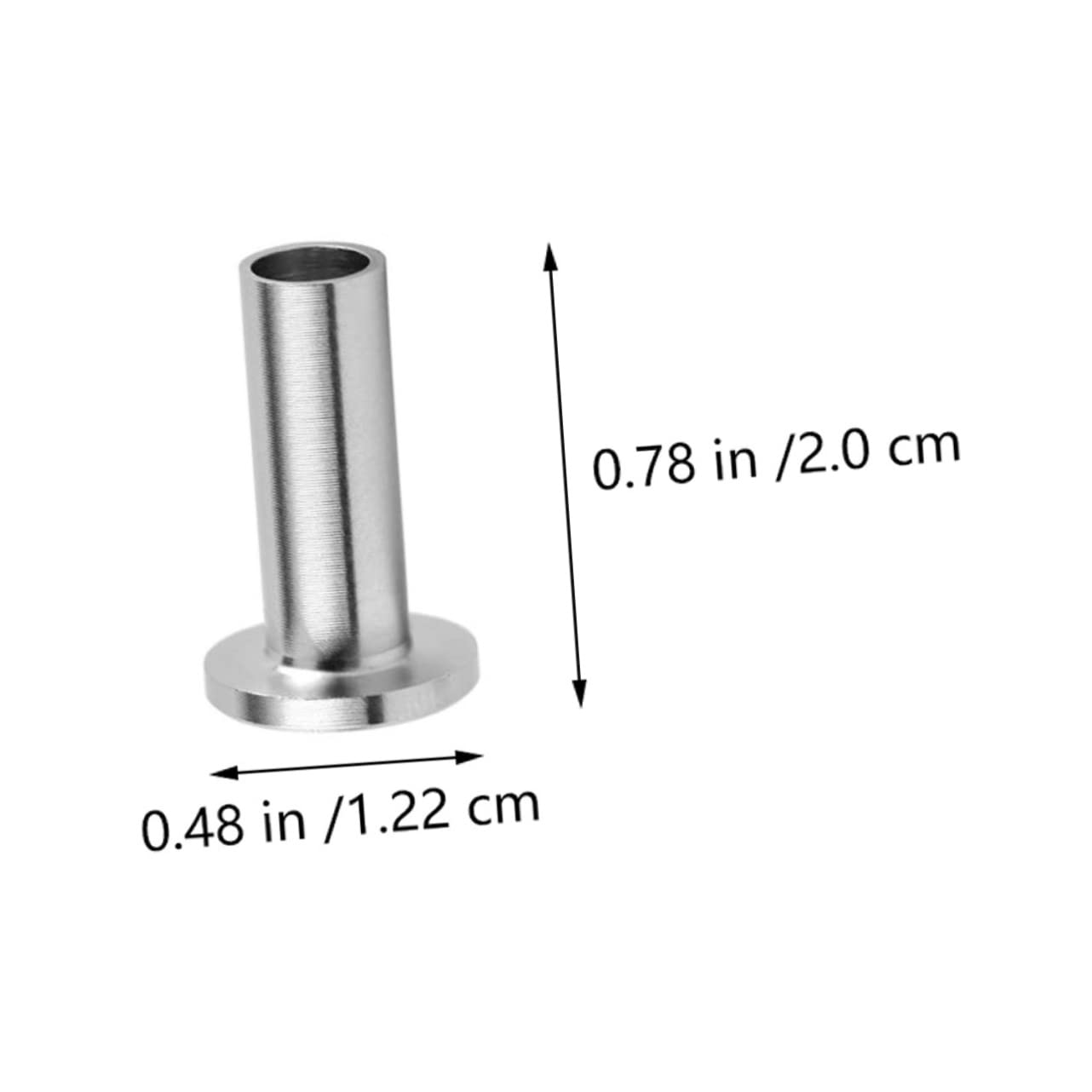Gadpiparty 5 Series Pasamuros Para Postes De Madera Cables Protector De Pasamanos Fundas Protectoras Para Barandilla De Cubierta Alambre De Refuerzo Acero Inoxidable Silver 10 Piezas X 5