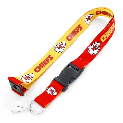 Aminco NFL Kansas City Chiefs Reversible Lanyard