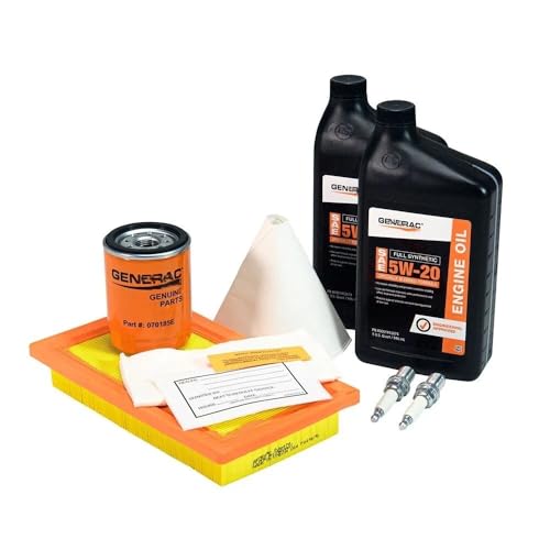 Kit de mantenimiento 5W-20 aceite sintético para generador miniatura 1