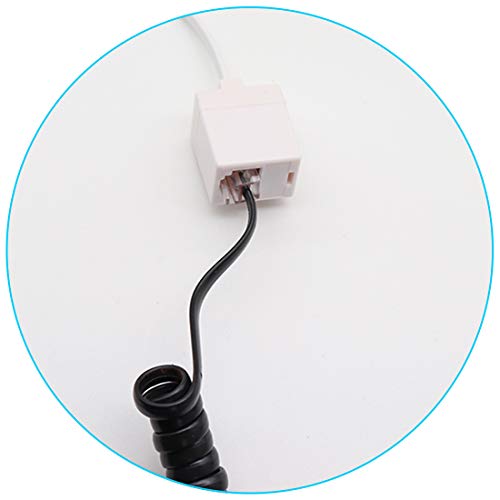 Pack 2 Adaptadores Convertidor RJ45 a RJ11 Blanco miniatura 3