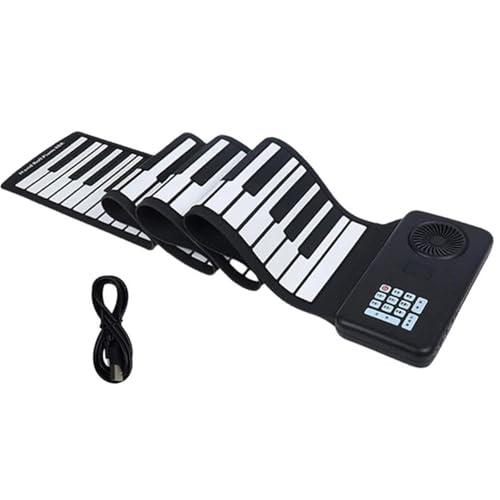 Teclado electrónico enrollable de 88 teclas, piano electrónico, piano portátil para principiantes