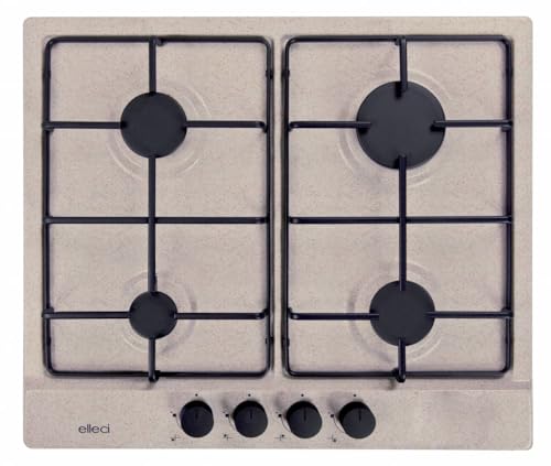 Elleci Piano Cottura Style 60 4 fuochi Granitek 51 Avena