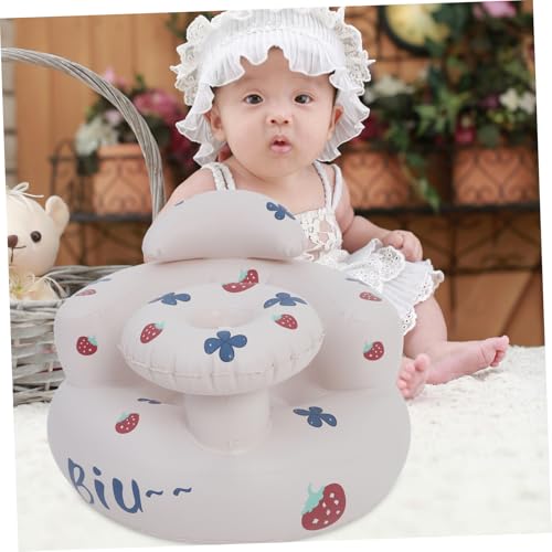 Chaise gonflable bébé Abaodam anti-basculement avec dossier surélevé