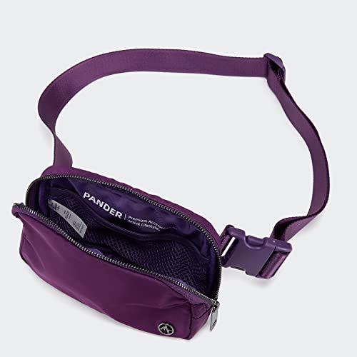 Image of Pander Cross Body Fanny Pack for Women, Fashion Waist Packs, Crossbody Bags, Belt Bag with Adjustable Strap (Dahlia).
