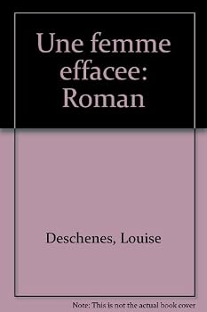Paperback Une femme efface´e: Roman (French Edition) [French] Book